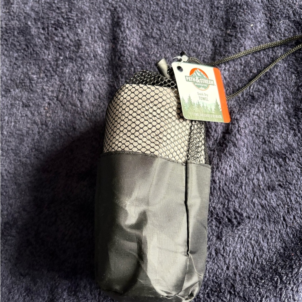 Quick Dry Hand Towel - Black